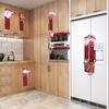 New Christmas Decoration Items: Creative and Cute Home Refrigerator Handles, Gloves, Microwave Oven Covers