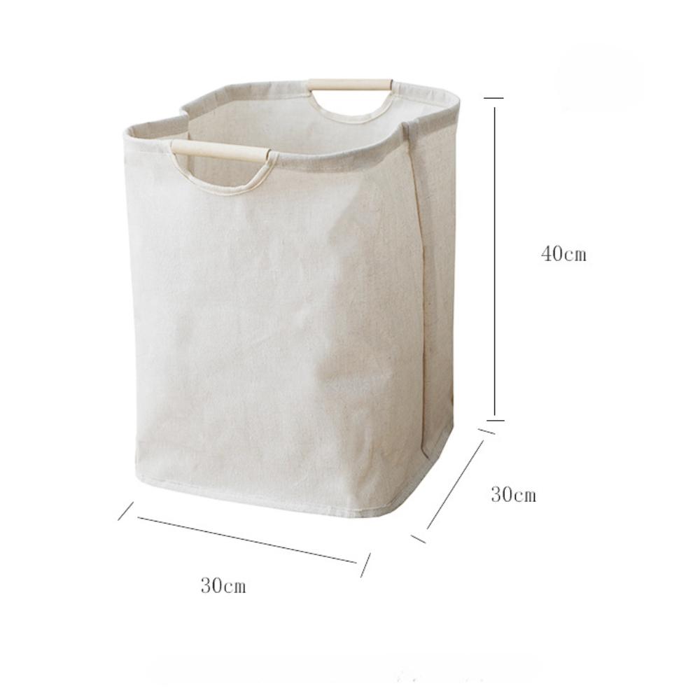 Корзина для белья из хлопка и льна, складная корзина для белья, водостойкий органайзер, ведро для одежды, игрушки, большая вместительная домашняя корзина для хранения