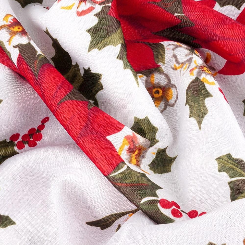 Stain-resistant Christmas tablecloth 180x130 cm