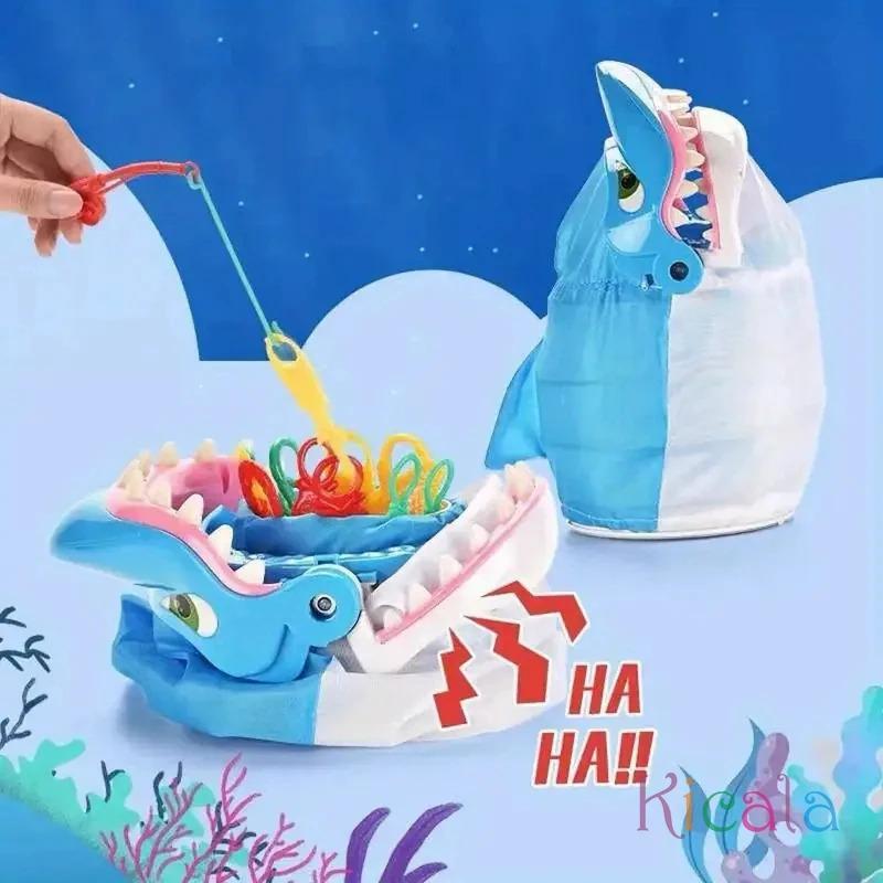 Игра Семейная Акулий Укус Красочные Морские Существа Рыбалка Приключение Вечеринка Игра Игрушки Для Детей Взрослых Рождество День Рождения Игрушка Подарки