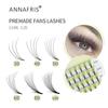 Premade Fan Lash Extensions 3d Short Stem Russian Volume Pre Made Fans Individual Mink Eyelash
