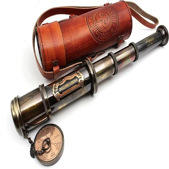 40.64 Cm Ship Brass Telescope Marine Sailor Watching and Trekking Royal Navy Device