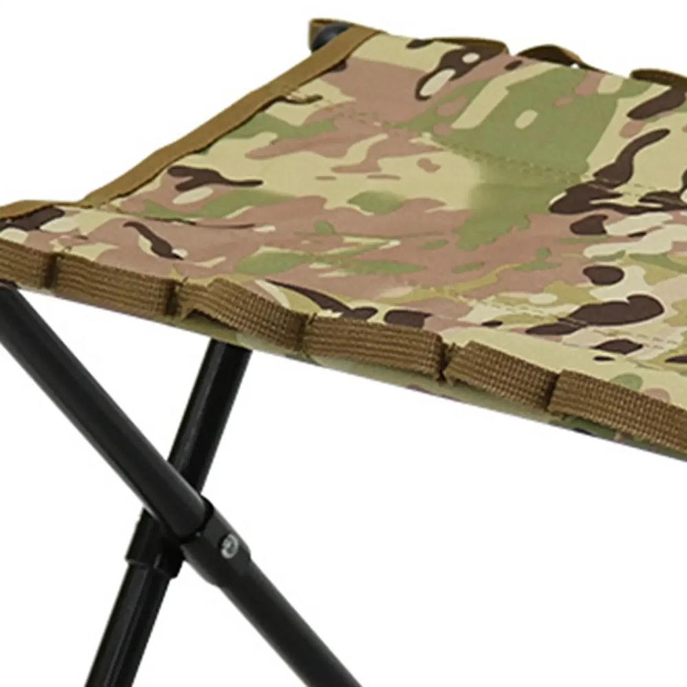 Складной табурет для кемпинга, складная подставка для ног для взрослых, стулья для рыбалки, стул-седло для пешего туризма, пляжа, прогулок в саду, пикника.