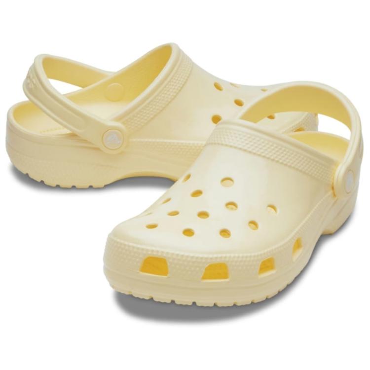 Crocs Удобные и универсальные клоги унисекс, желтые