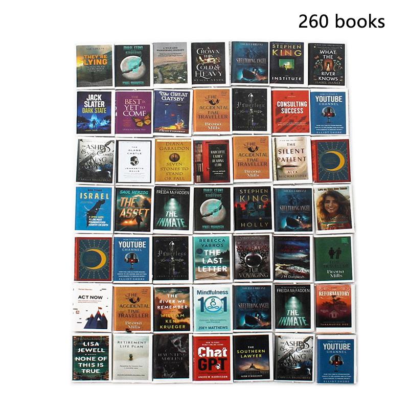 1 комплект миниатюрных украшений для комнаты, креативная антитревожная книжная полка, ручная работа, комнатная коробка с изысканными деревянными сценами