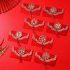 2pcs with Tassels New Year Red Envelope Red Lucky Money Pocket  Chinese New Year