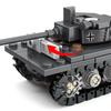 MOC Main Battle Tiger Heavy Tank War Military City Vehicle Car Building Blocks Classic Model Bricks Kits Sets Ideas