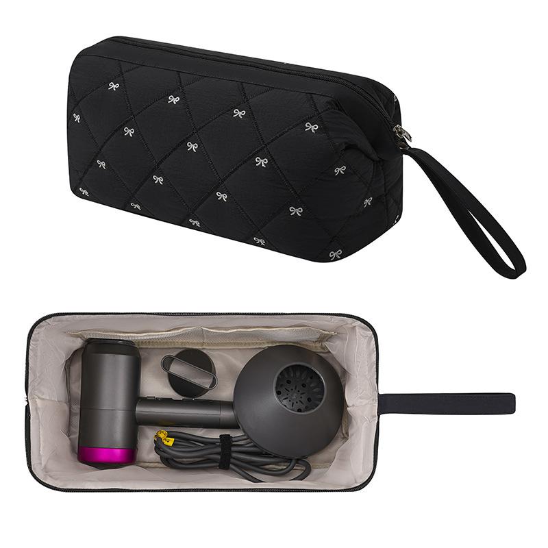 Hair Dryer Storage Bag Large Capacity Travel Cosmetic Bag  Multifunctional Hairdryer Storage Pouch Toiletry Storage Organizer