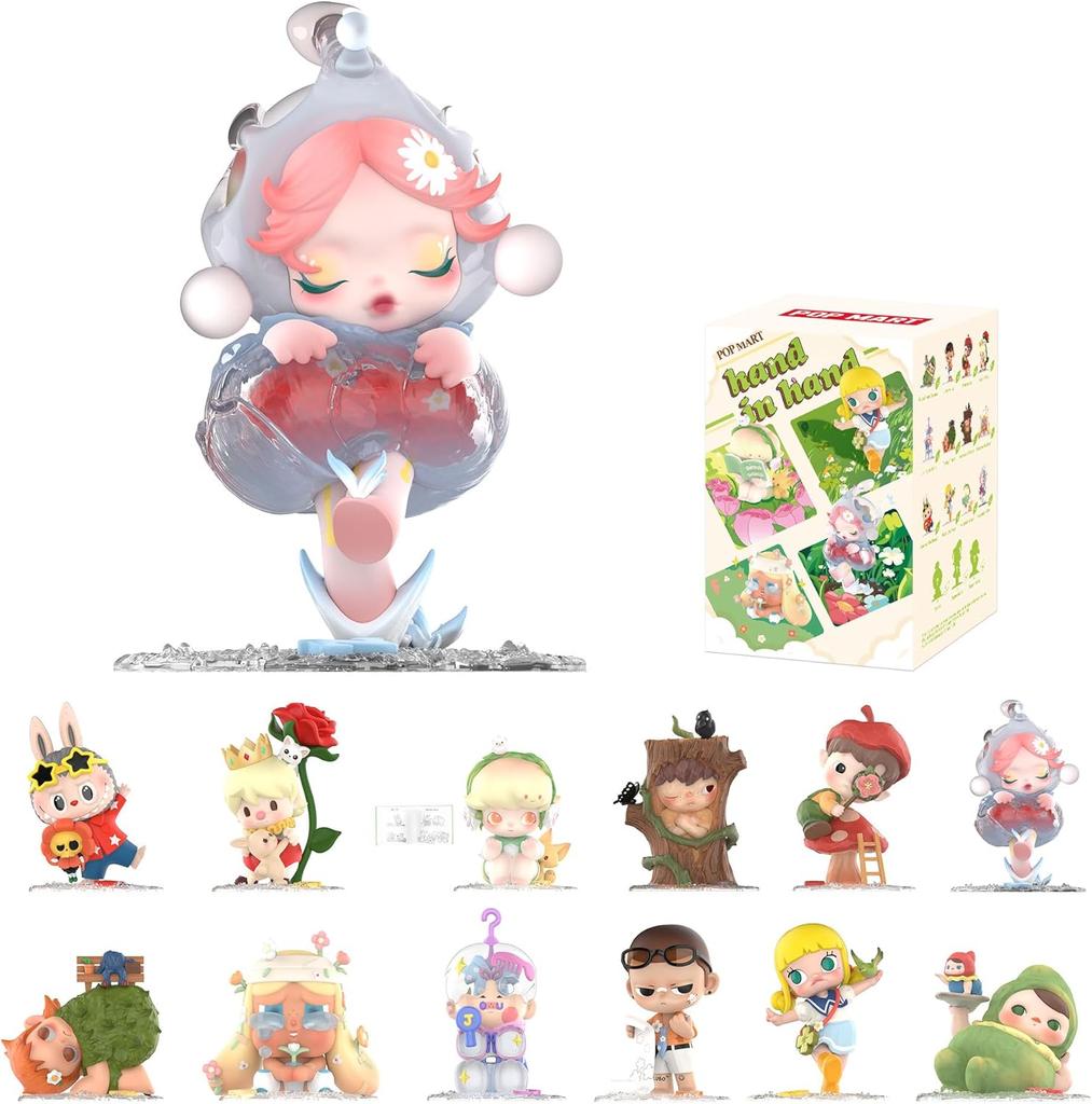 Hand In Hand Series Figures Blind Box Figures, Home Decorations, Holiday Birthday Gifts, Single Box