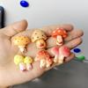 6 шт./компл. трехмерное оригинальное украшение в форме гриба с милым магнитным присоской с рисунком из мультфильма для украшения дома