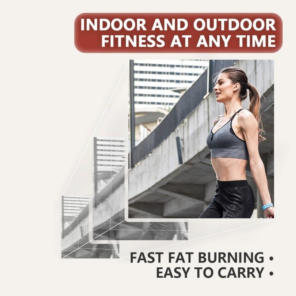 Adjustable Cordless Counting Skipping Rope with Counter Skipping Ropes Unisex