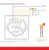 Smart WiFi & RF433 Touch Switch with European & UK Standards - Compatible with Smart Life/Tuya