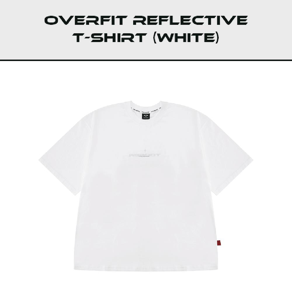 TREASURE REBOOT Overfit Светоотражающая футболка Белый