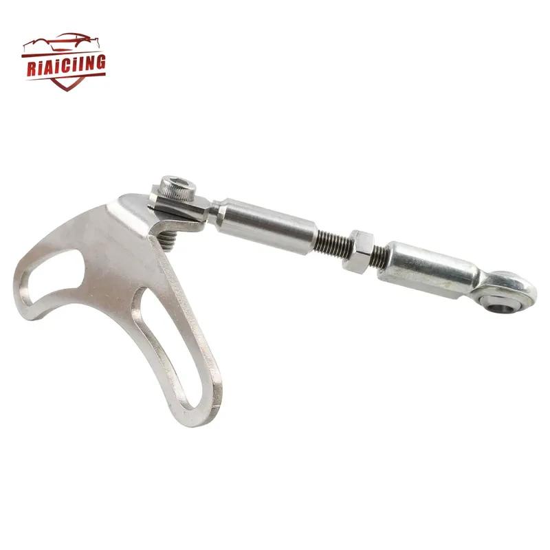 Silver Stainless Steel Adjustable Internal Wastegate IWG Bracket Turbo Blankets For Subaru WRX STi Turbo Chargers Parts
