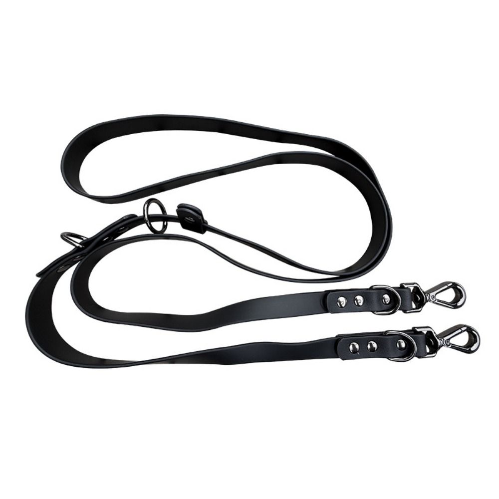 2.2M Dog Leash PVC Webbing Pet Traction Rope Waterproof Pet Double-ended Leash Outdoor Walk