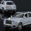 1/32 Rolls Royce Cullinan Car Model Alloy Diecast Off-road Vehicle Toy With Sound and Light Camping Car Model For Boys Gifts