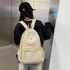 Однотонный легкий рюкзак женский водонепроницаемый дорожный рюкзак для школьников младших классов