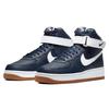 Nike Кроссовки Air Force 1 High Obsidian мужские, синие, красные, с белыми орбитами AT7653-400
