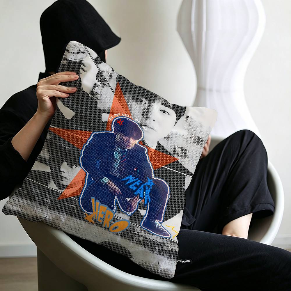 Movie WWeak Hero Class B Cushion Cover Polyester Sofa Cushions Decorative Throw Pillows Home Decoration Pillowcover