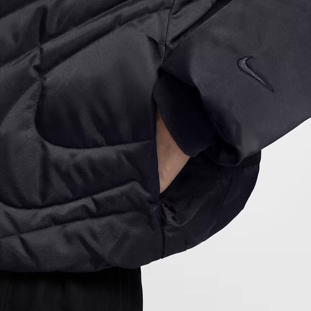 Nike Спортивная коллекция Swoosh Series Термоизолирующая парка оверсайз женская IB2006-010