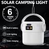 Светодиодная солнечная лампа USB перезаряжаемый кемпинговый фонарь портативный уличный прожектор многофункциональная подвесная лампа с фонариком 1-3 шт.