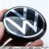 Valve Stems Caps 4pcs 56/65mm Volkswagen Car Wheel Center Cover Hub Cap For VW Golf Tiguan T-Roc Polo Passat ID.4 T-Cross ID.3 T