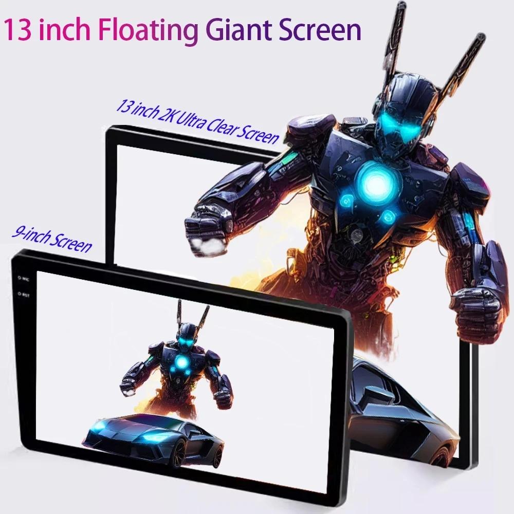 13-дюймовый Carplay Android для HONDA CR-V 3 RE CRV 2007-2011 автомобильный радиоприемник видео сенсорный QLED экран GPS Bluetooth DSP IPS DVD WIFI BT