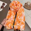 The Four Seasons Female Bandanna New Style Muslim Headscarf, Fashion Print Warm Beach Towel, 180 * 85cm Windproof Tassels Shawls