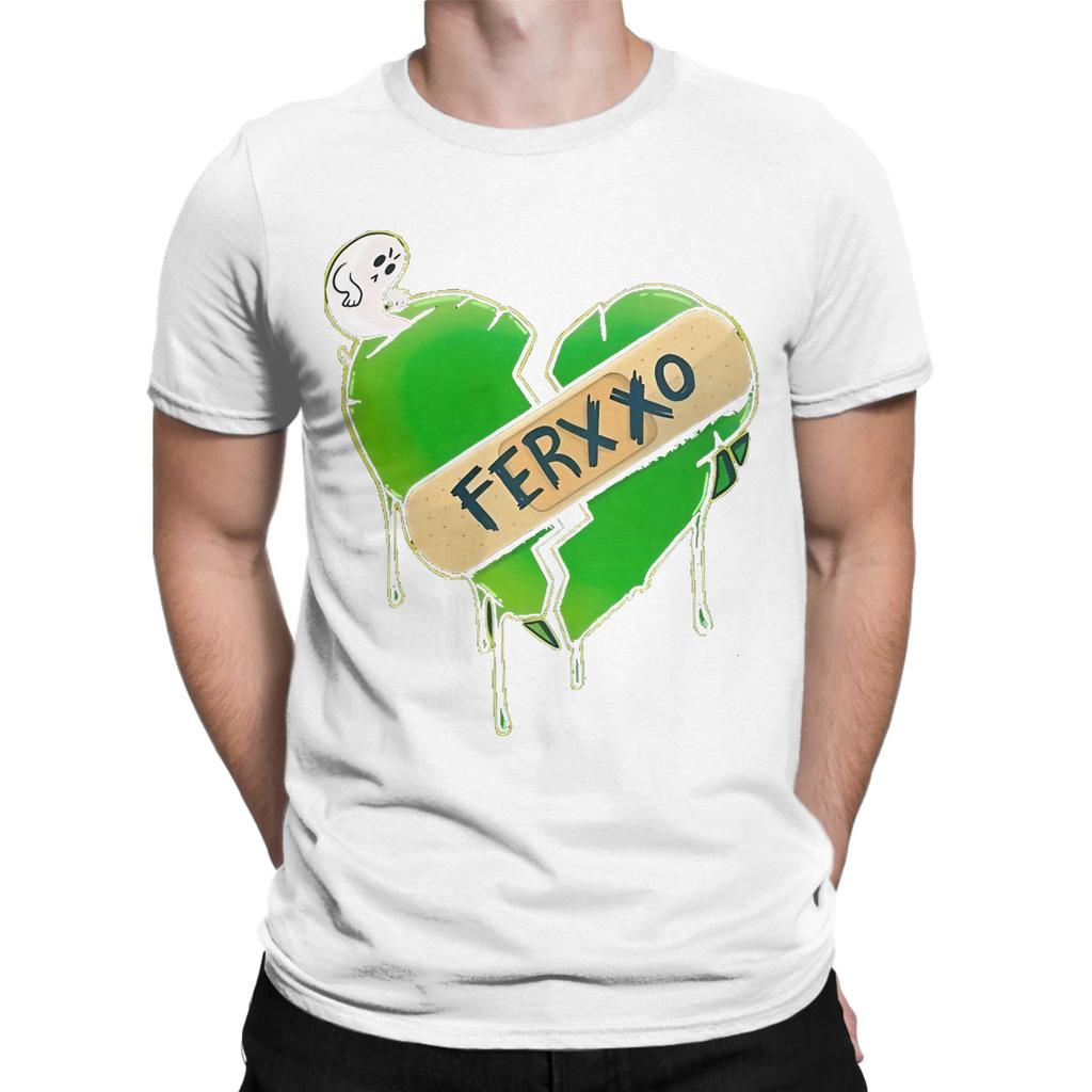 Broken Heart El Ferxxo Novelty Graphic 100 Cotton Tshirt Feid Tees Tops For Unisex