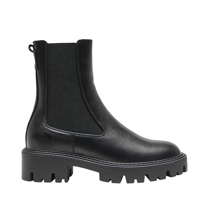 ТОЛЬКО женские эластичные ботильоны из искусственной кожи с рифленой подошвой