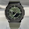 Used CASIO G-SHOCK GM-2100 Metal Casio Oak Green Ana-Digi