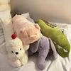 101cm Crocodile Body Pillow Long Plush Cushion Cute Elephant Pig Animal Doll Soft Hugging Pillow for Kids Adults Cute Home Bed Sofa Decor