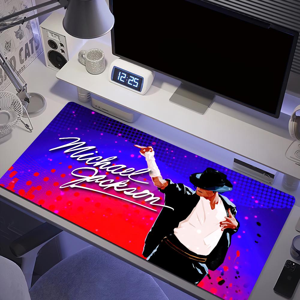 M-Michael J-Jackson Коврик для мыши Большой коврик для стола Клавиатура Эргономичный Офисный Резиновый ПК Нескользящий Предотвращающий истирание Домашний Индивидуальный Лучшая цена