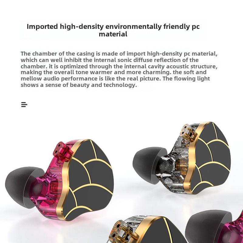 Новые спортивные внутриканальные проводные наушники HIFI Heavy Subwoofer Наушники с микрофоном и управлением Проводные наушники
