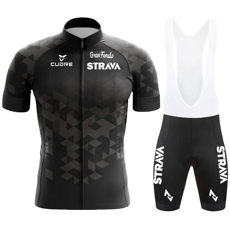 Men Women Cycling Jersey Set Short Sleeve Bib Shorts Breathable Moisture Wicking Bike Outfit