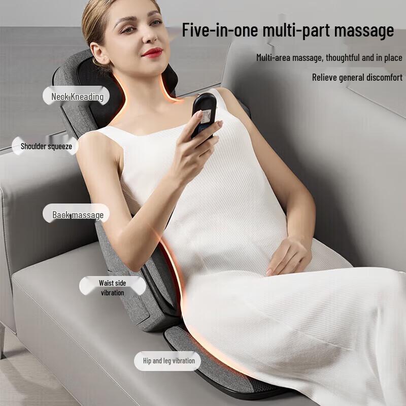 AUX Full Body Integrated Neck Shoulder Back Massage Cushion