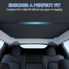 1Set Front Rear Skylight Sunshade Ultraviolet Isolation Front Rear Top Glass Window Roof Shade for Tesla Model 3 Highland 2025