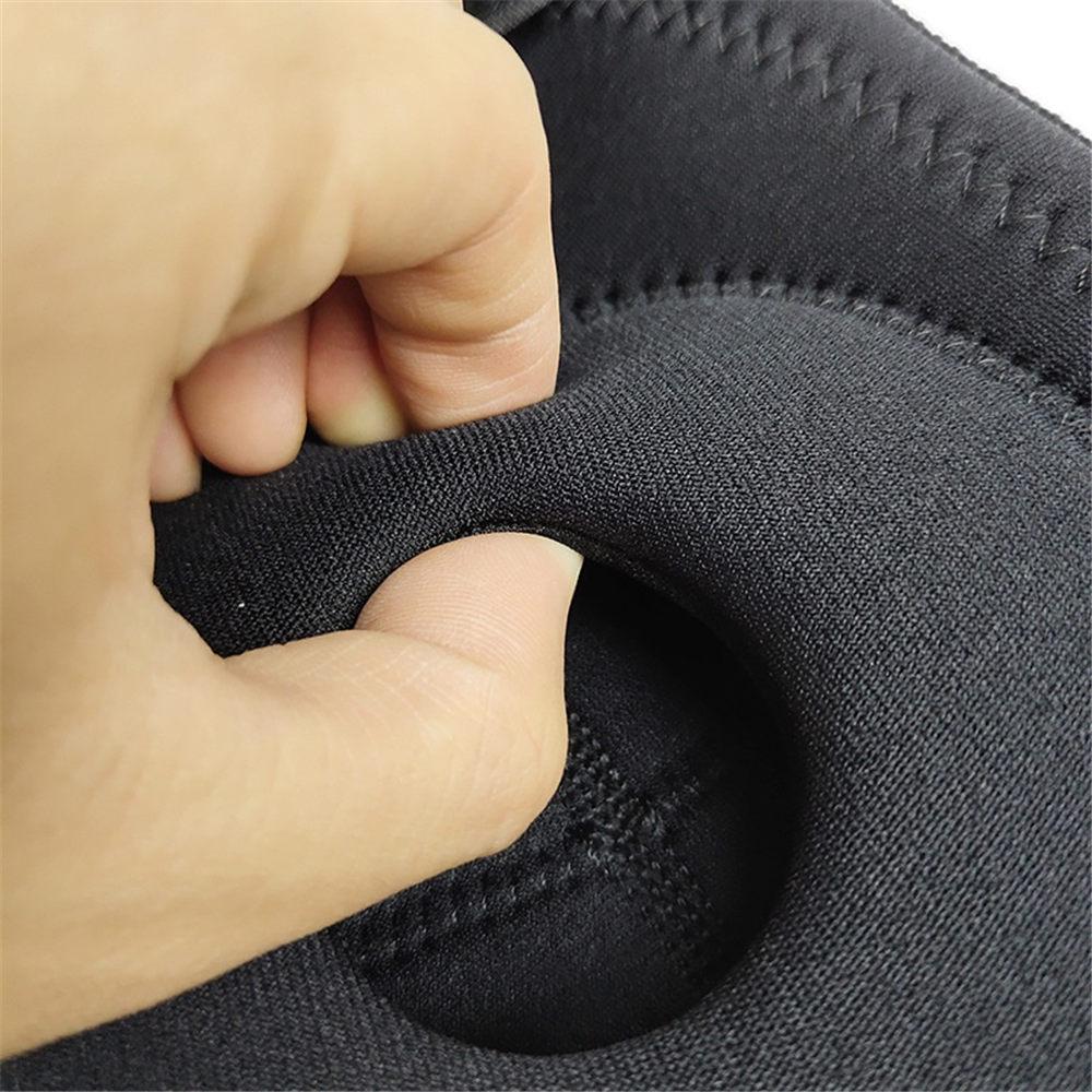 Неопреновый наколенник с двойными металлическими стабилизаторами и регулируемыми ремнями для поддержки ПКС, БКС и мениска