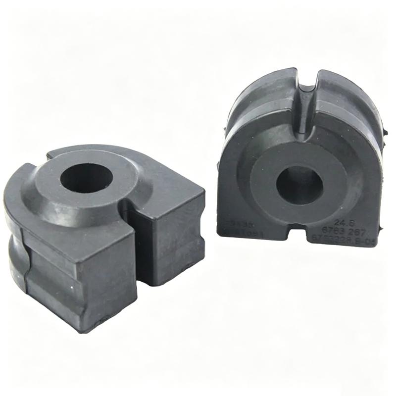 OEM 31356761591 2PC Car Accessories Stabilizer Mount For BMW 5 6 7 Series E60 E61 E65 E66 Axle Stabilizer Sway Bar Bushing