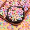 1000Pcs Flower Elephant Heart Jewelry Making DIY For Soft Clay Loose Beads