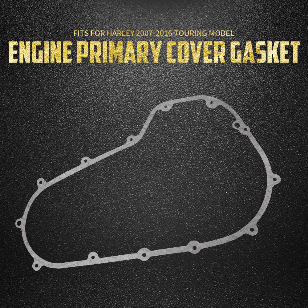 Motorcycle Engine Primary Cover Gasket For Harley Touring Road King Electra Street Glide CVO Ultra Limited FLHTK FLHX FLHR FLTRX