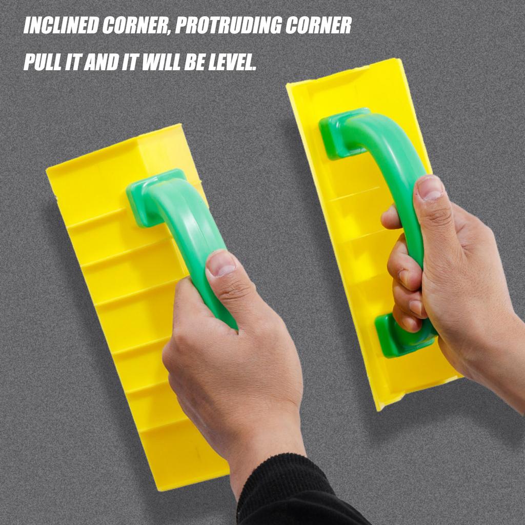 2pcs Wall Corner Smoothing Tool Plastic Inner And Outer Corner Handheld Plaster Gypsum Seam Tool Suitable For DIY And Use, I