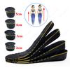 Ultralight Invisible Height Increase Insoles For Men Women Magnet Massage Shoe Heel Insert 2/3/4/5cm Taller Lift Damping Insoles