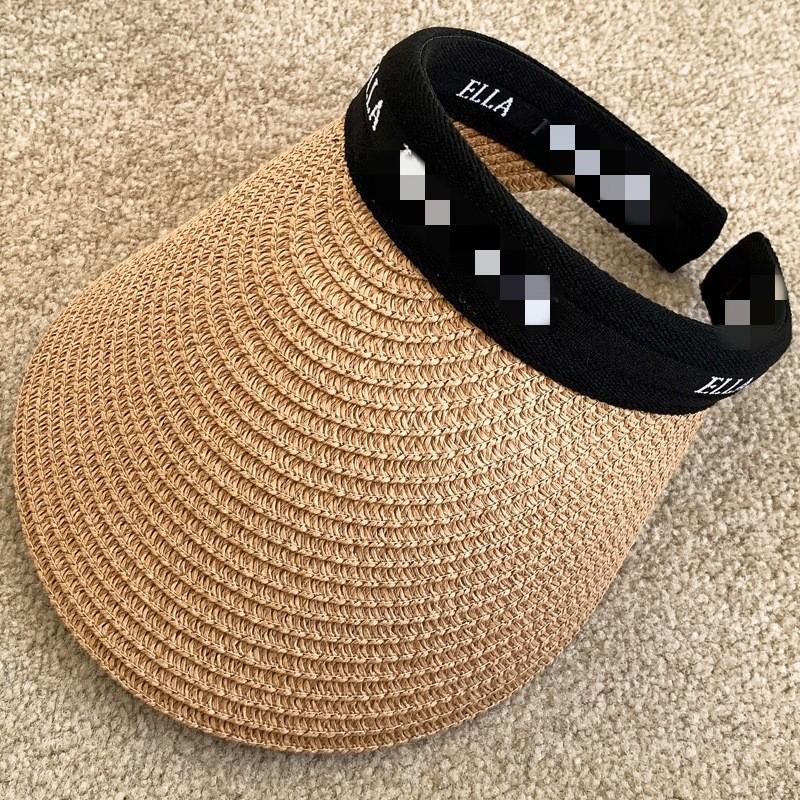 Elegant Brim Wide Sun Hat Women Featuring Foldable Design Outdoor Sunscreen Hat
