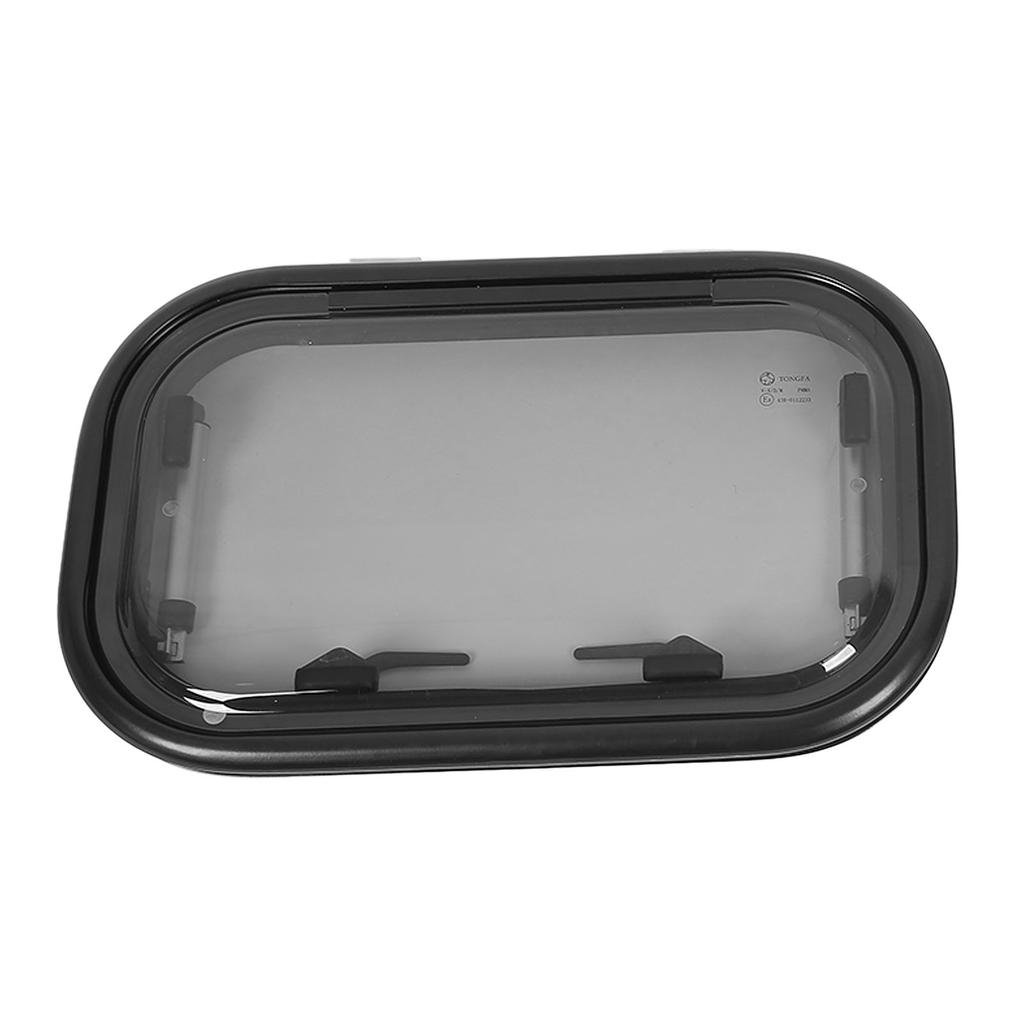 RV Window with Sunshade Screen 500mm 300mm UV Protection Insect Proof Push Out for Campers Trailers