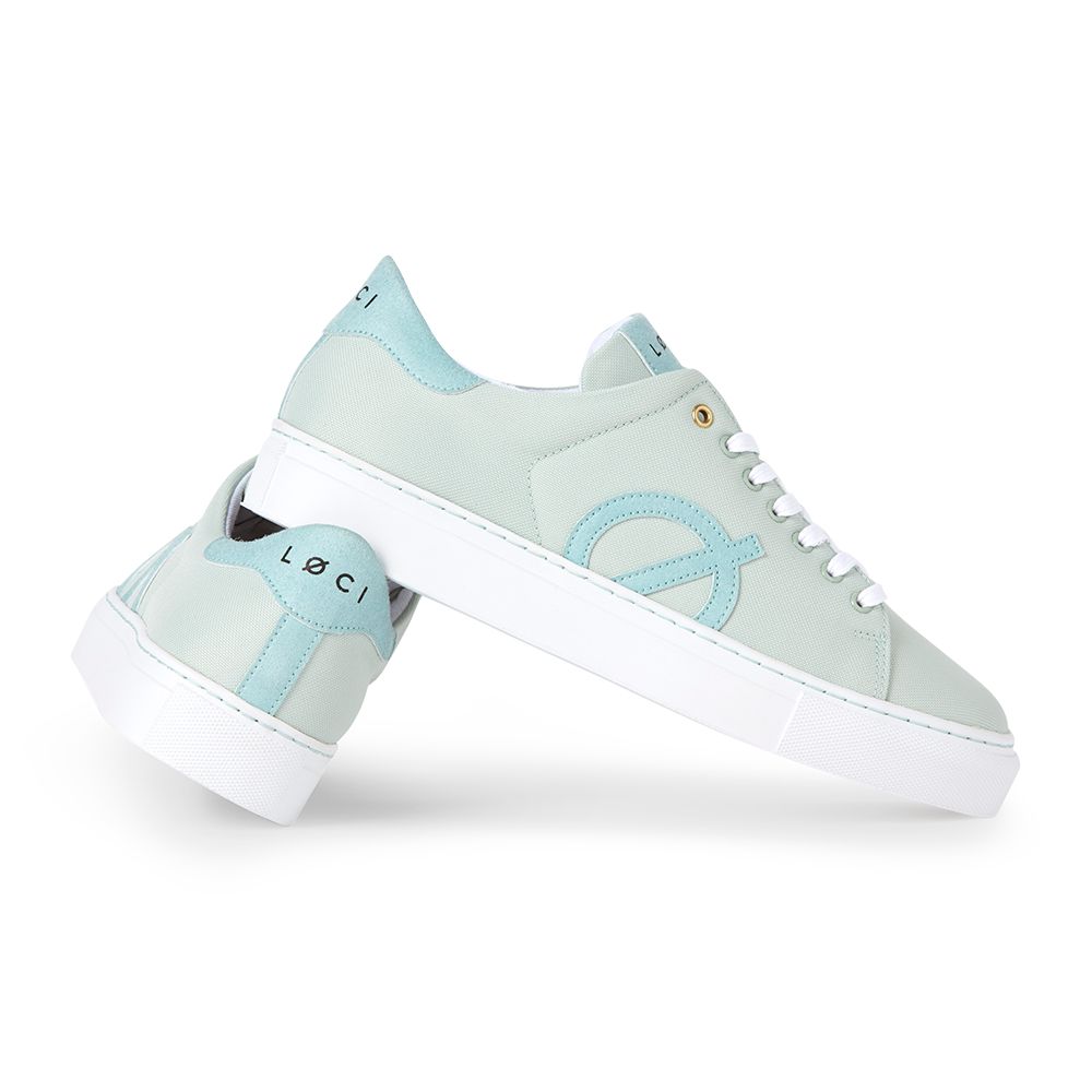 Loci Nine Vegan Sneakers Sage/Sage/Sage Lc-009-021