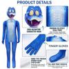 Cartoon Snake Cosplay Costume Tight Printing Jumpsuit Stage Performance Outfits Daily Comic con Clothes Snake Image Dress Up