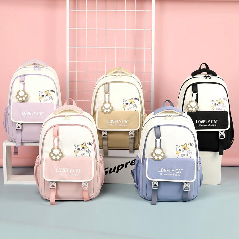 Versatile And Charming Big Capacity Backpack For School Kids Available In Multiple Colors