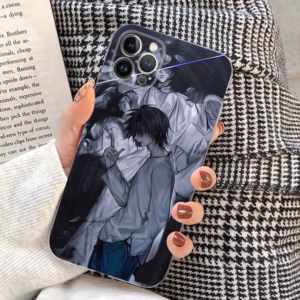 Anime Death Note Phone Case For IPhone 15 14 11 12 13 Mini Pro XS Max Cover 6 7 8 Plus X XR SE 2020 Funda Shell
