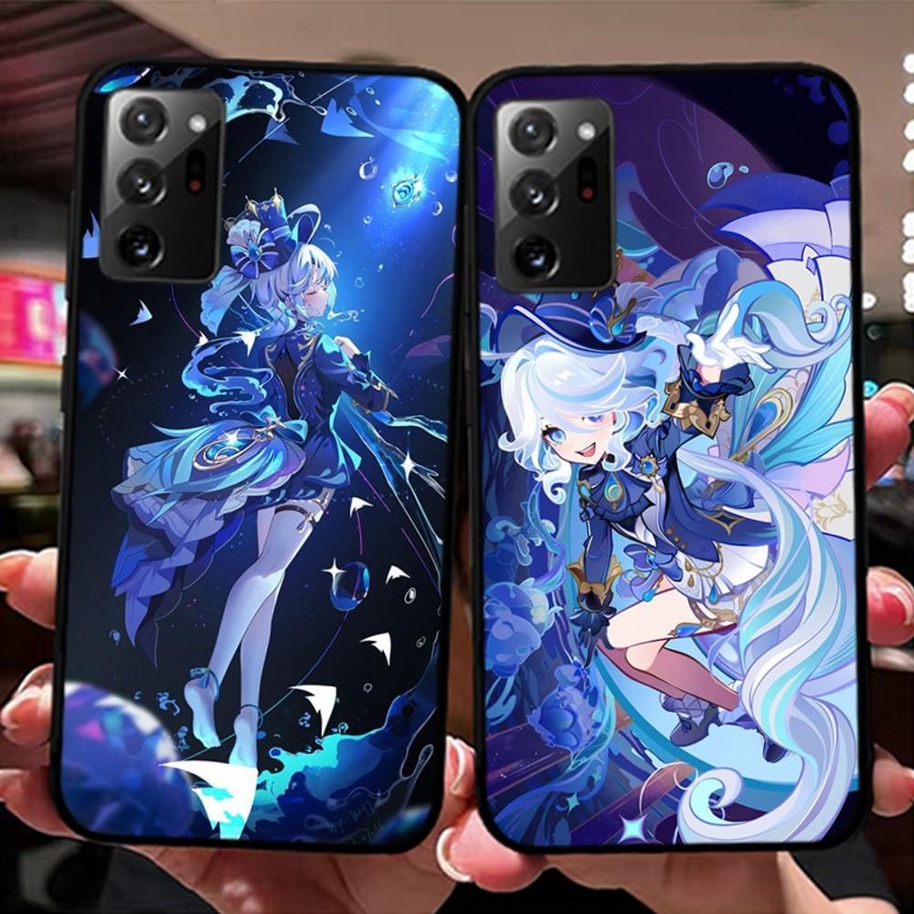 Чехол для телефона Genshin Impact Furina для Samsung Note 8 9 10 20 pro plus lite M 10 11 20 30 21 31 51 A 21 22 42 02 03